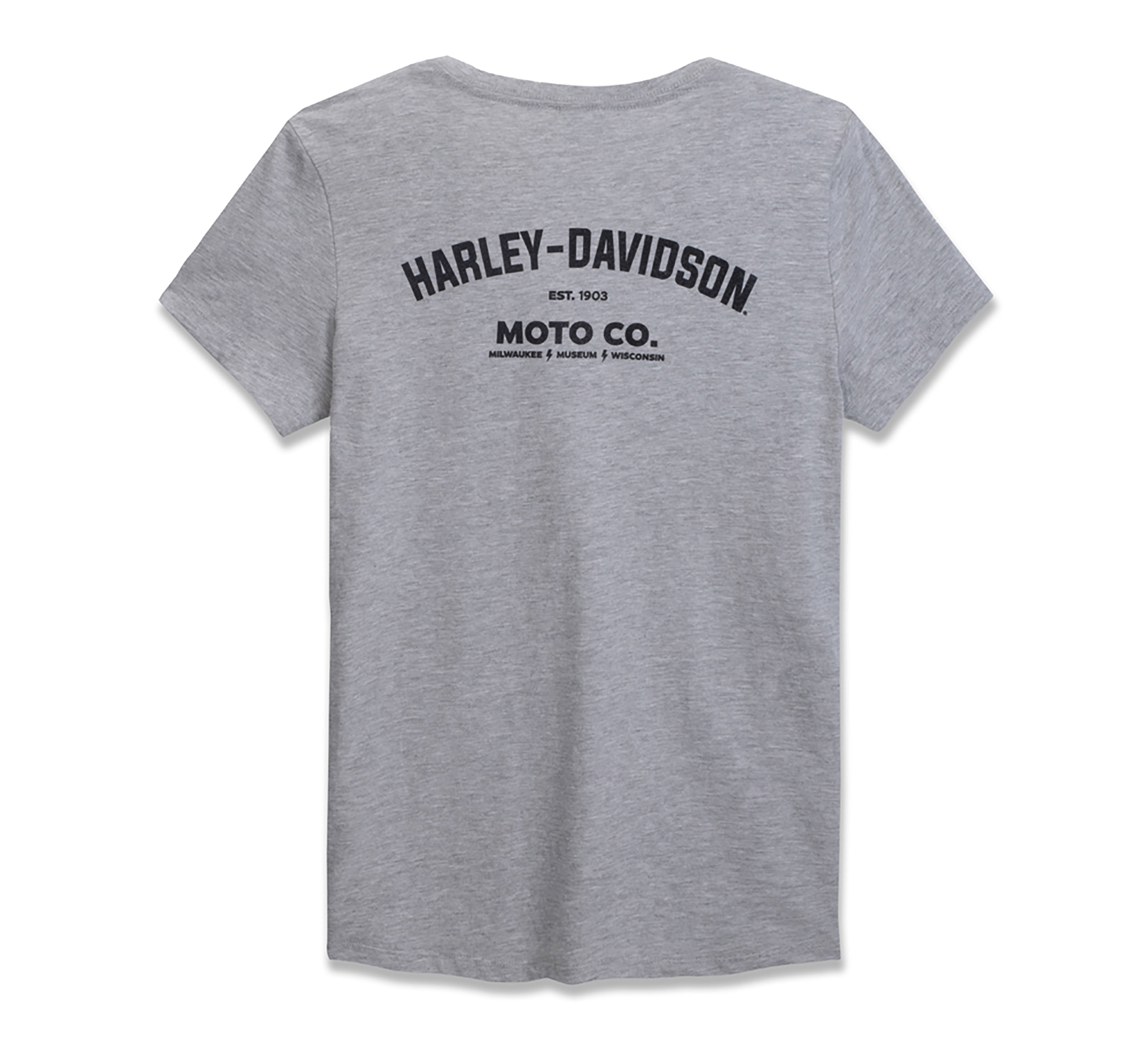 Women's Vintage Bar & shield w/ Wings V-Neck Tee