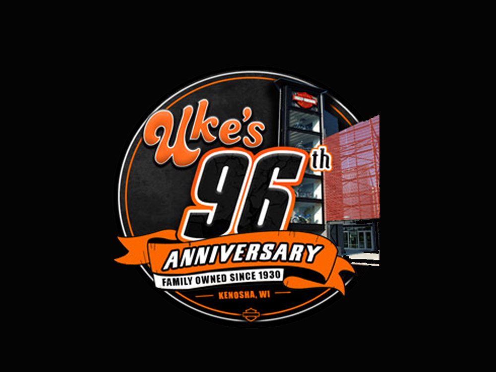 Uke’s 96周年記念 Harley-Davidson ディーラー ロゴ